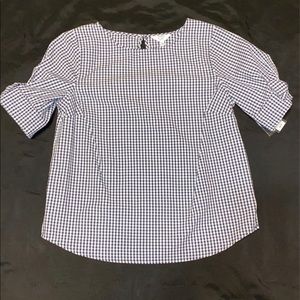 Crown&Ivy Bow Sleeve Shirt